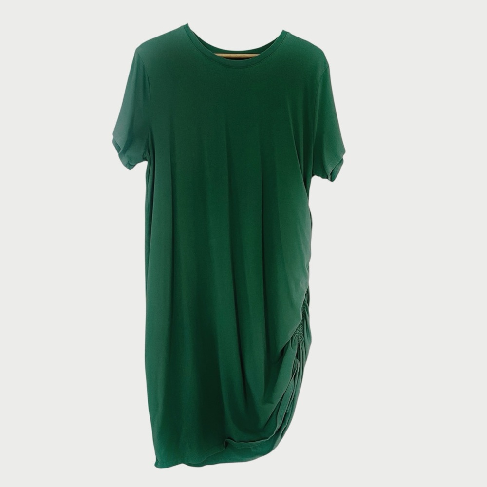 Universal Threads Green Short Sleeve Side Cinch Summer Dress Size XL